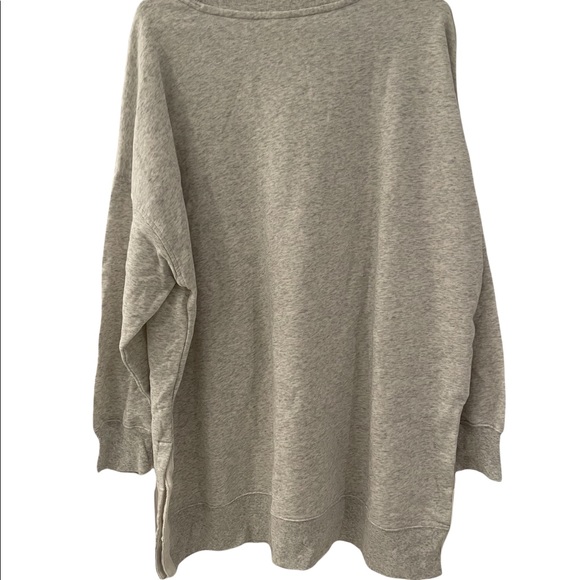 Light grey Old Navy classic tunic sweatshirt- XXL - new condition - Picture 4 of 4